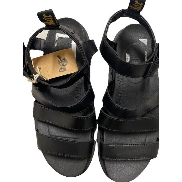 Dr Martens Blaire Women's Platform Black Sandals Size 41 EU - 9 US Brand New - Picture 4 of 6